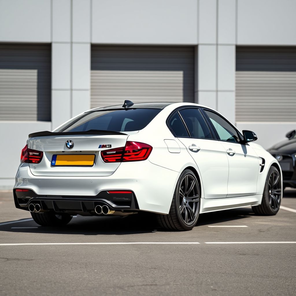 ดีไซน์ที่ดึงดูดตาของ BMW M3